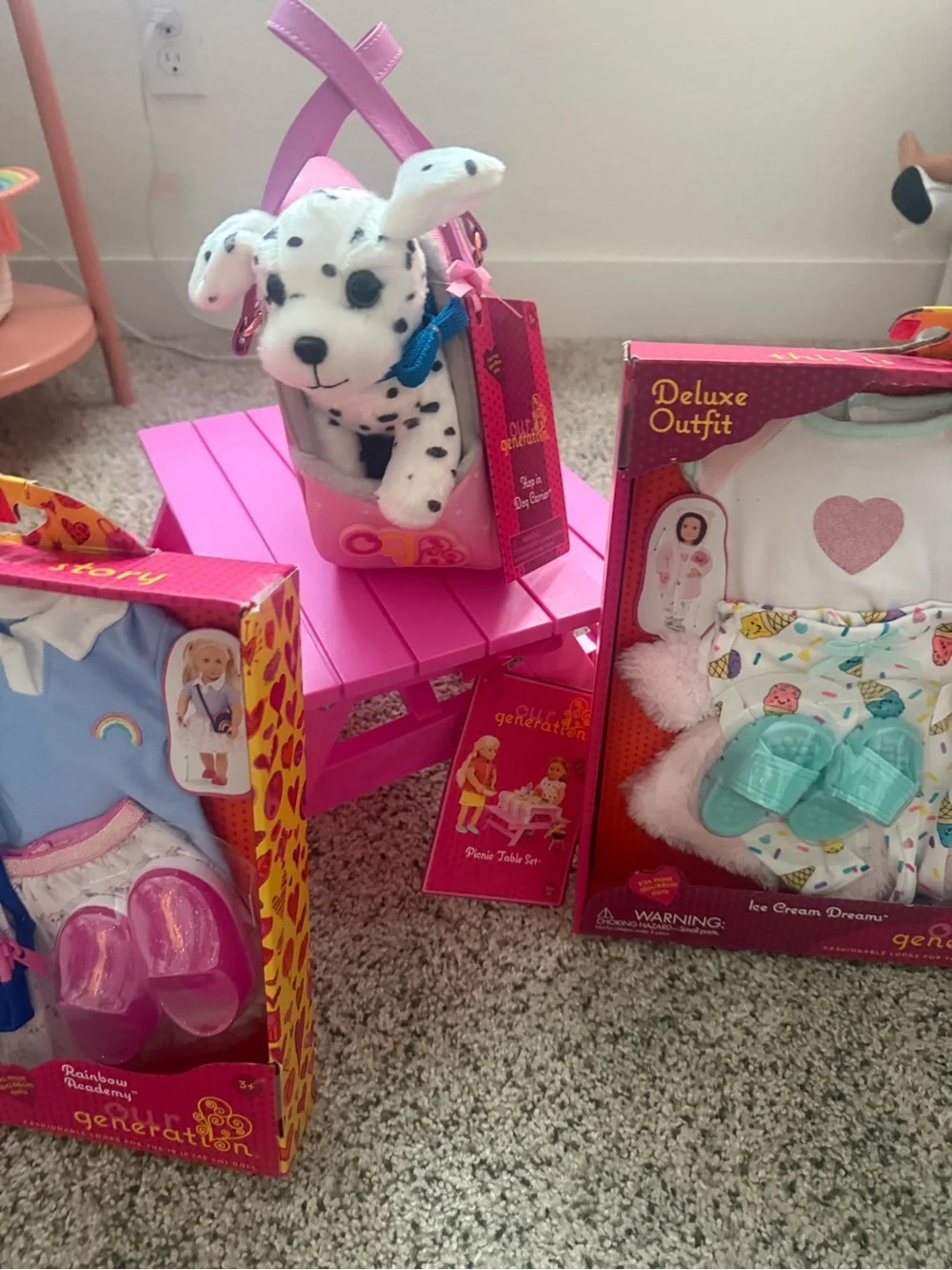 Our Generation Girl toy lot